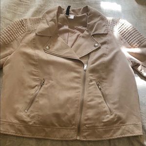 H&M Suede Camel Jacket !! Brand NEW !!